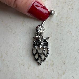 (9) Brand new surgical stainless steel belly button ring✨